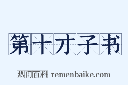 第十才子书是什么意思的图片